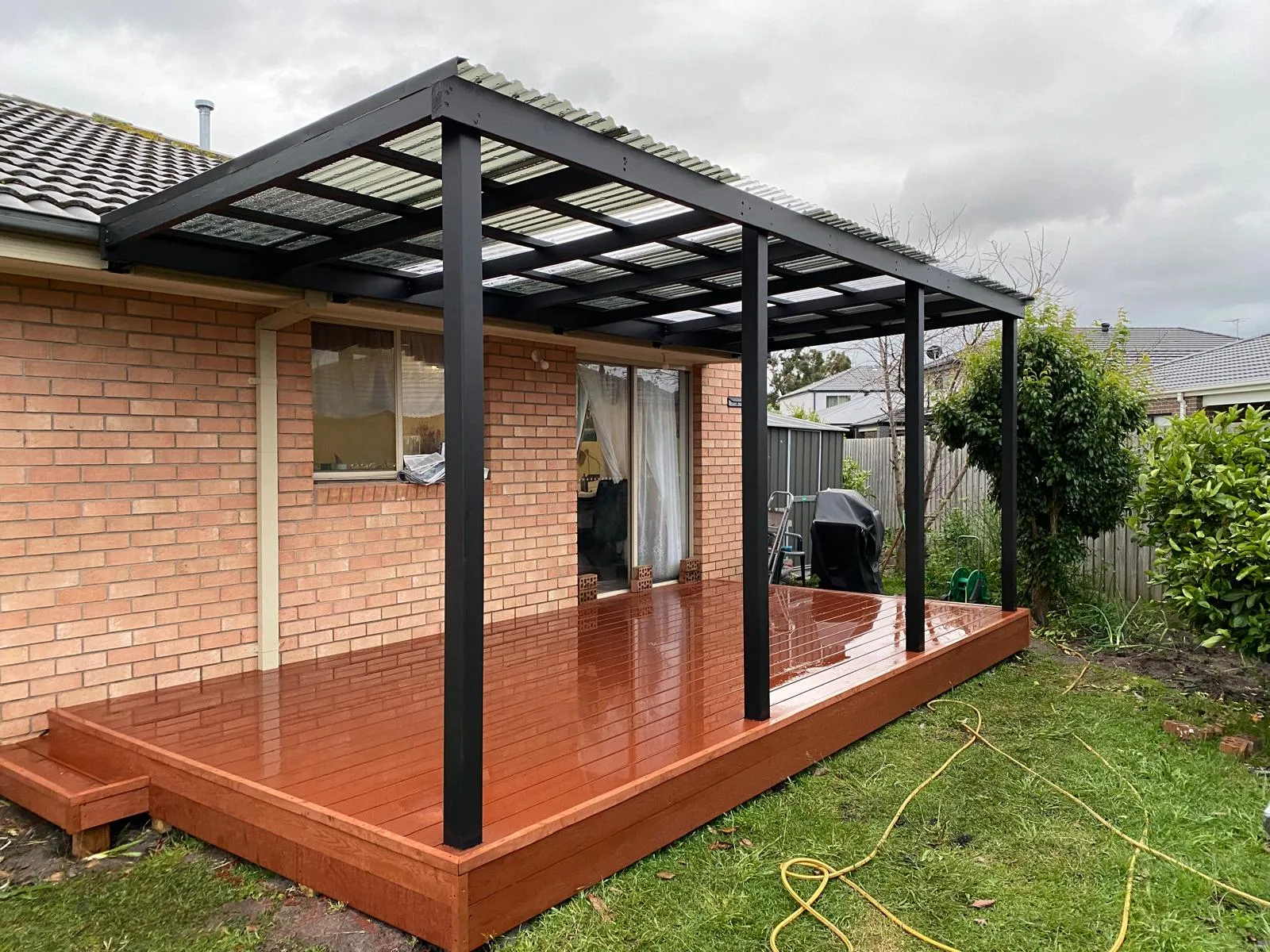 Architectural Timber Pergola Construction